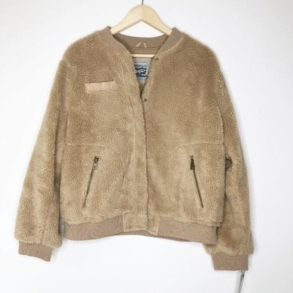 LEVI'S Teddy Jacket  - Picture 1 of 8